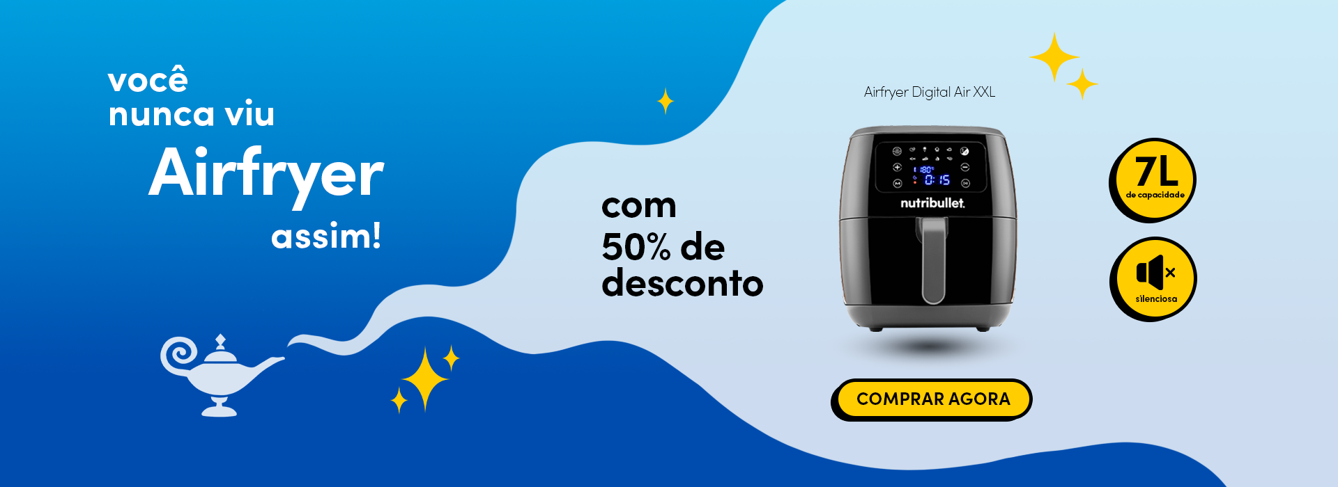 Você nunca viu uma AIRFRYER assim - desk